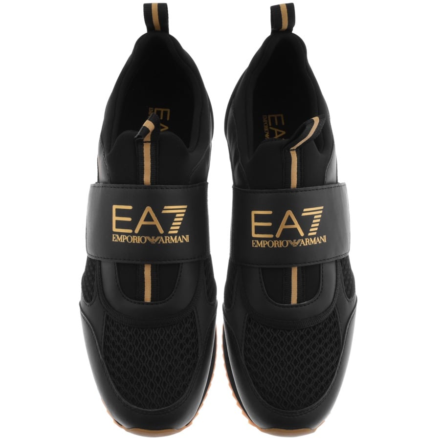 Alternative Image for ProductEA7 Emporio Armani LogoTrainers Black3